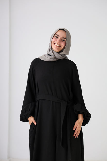 Linea Linen Jumpsuit - Black