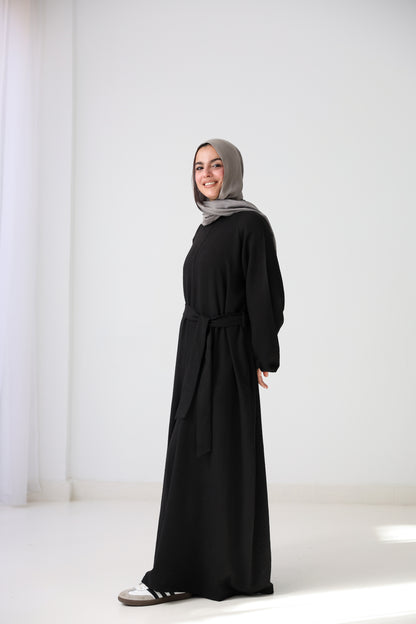 Linea Linen Jumpsuit - Black