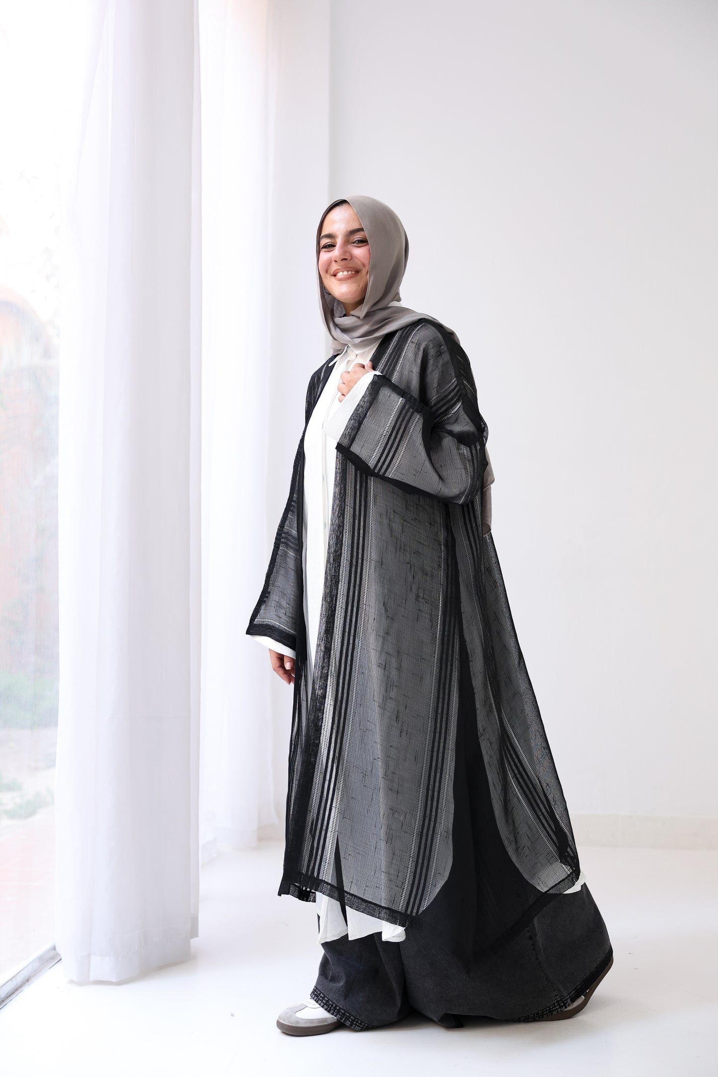 Edgy Edit Cardigan - Black