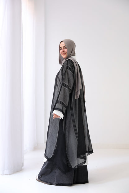 Edgy Edit Cardigan - Black