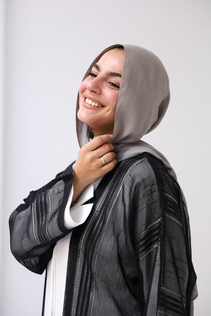Edgy Edit Cardigan - Black