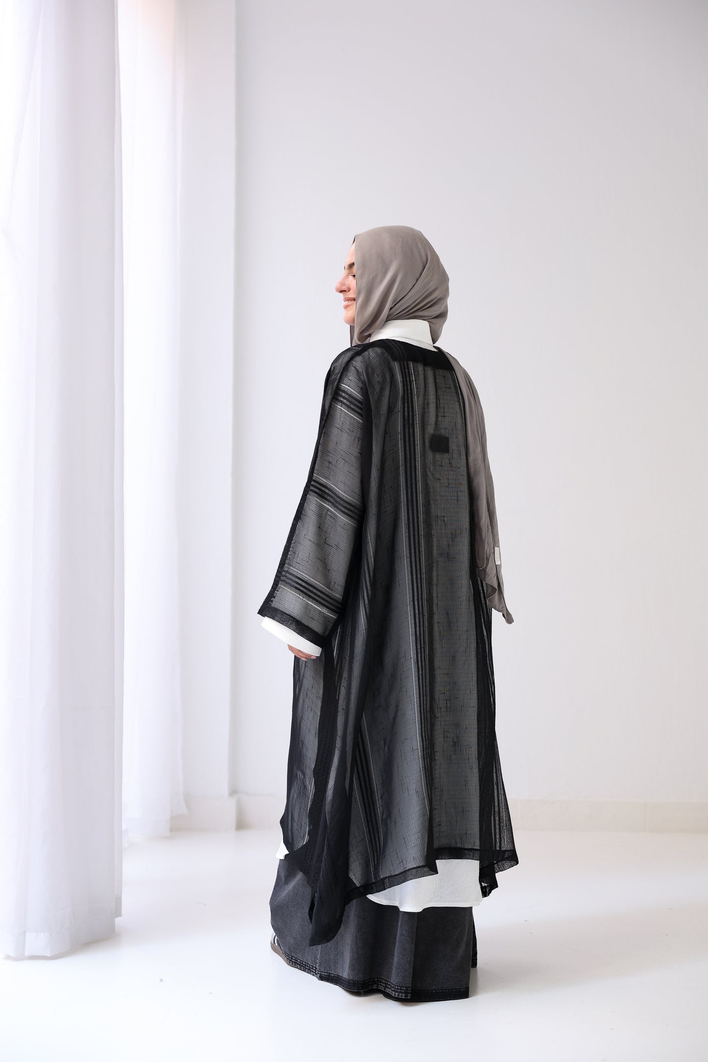 Edgy Edit Cardigan - Black