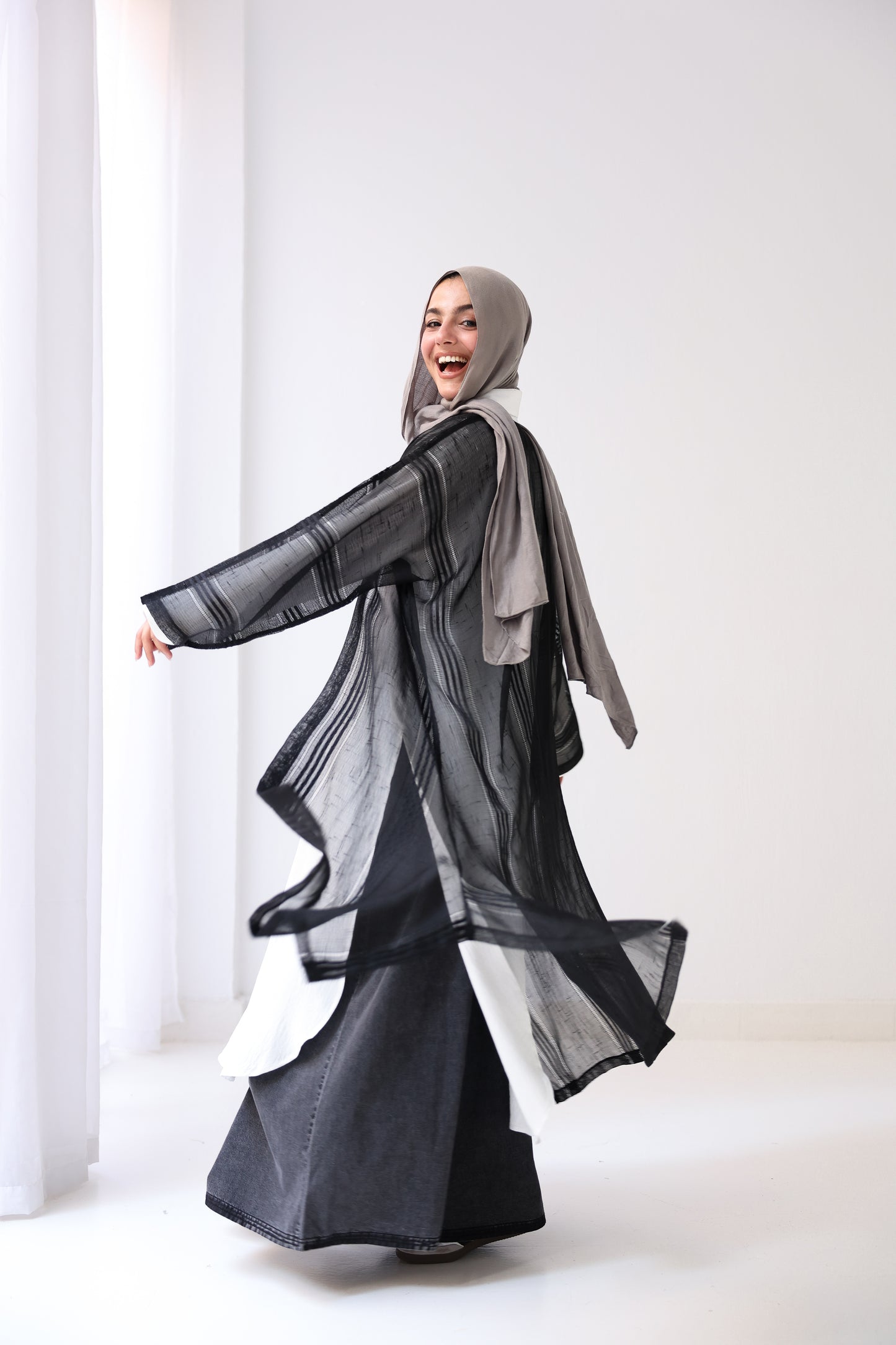 Edgy Edit Cardigan - Black