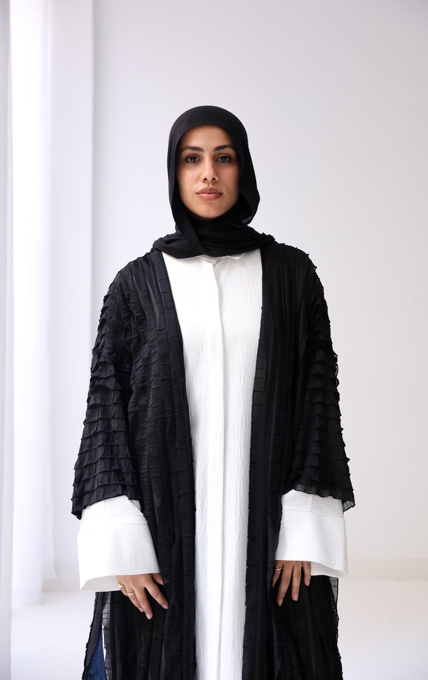 The Ruffle Edit - Black