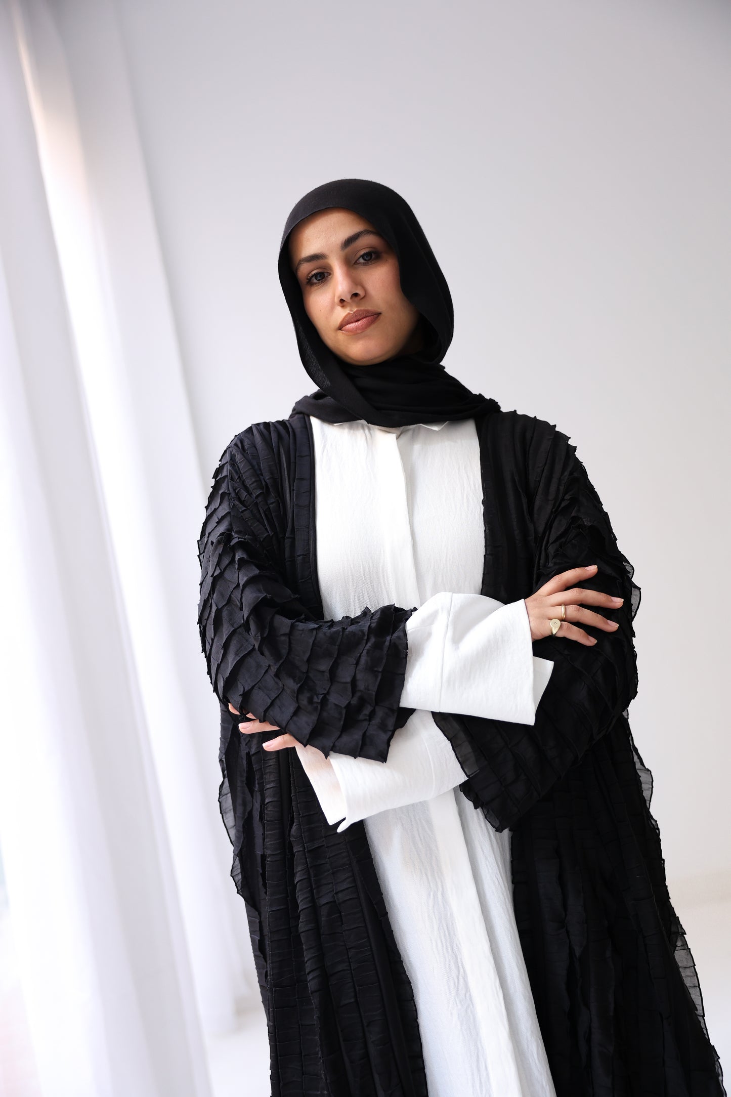 The Ruffle Edit - Black