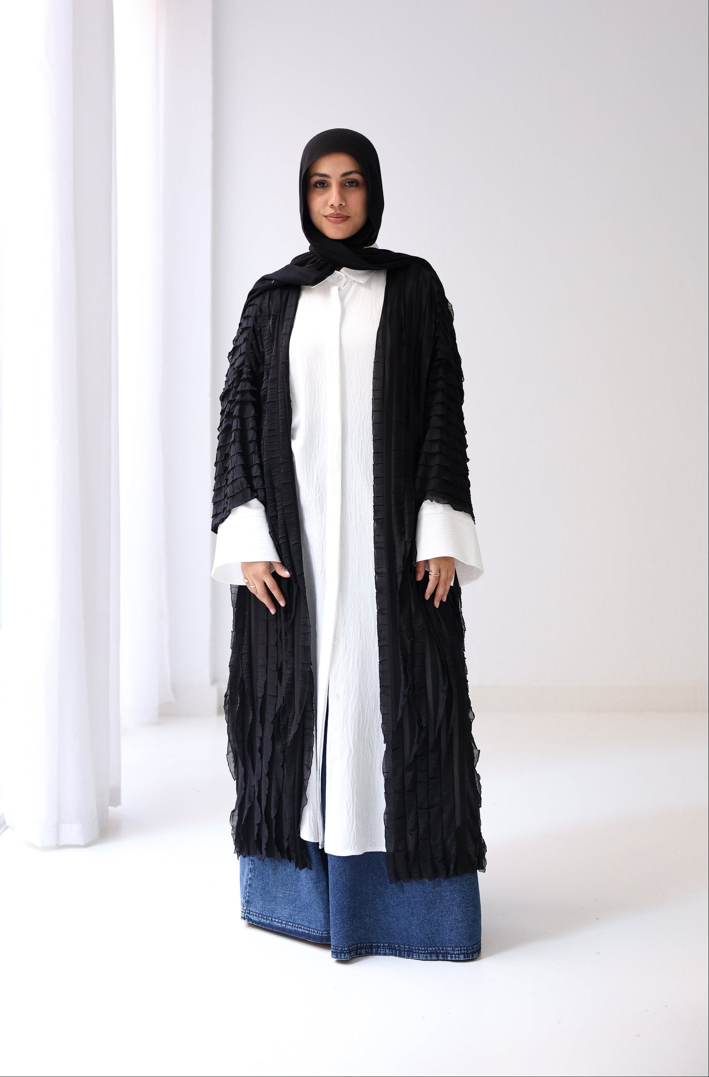 The Ruffle Edit - Black