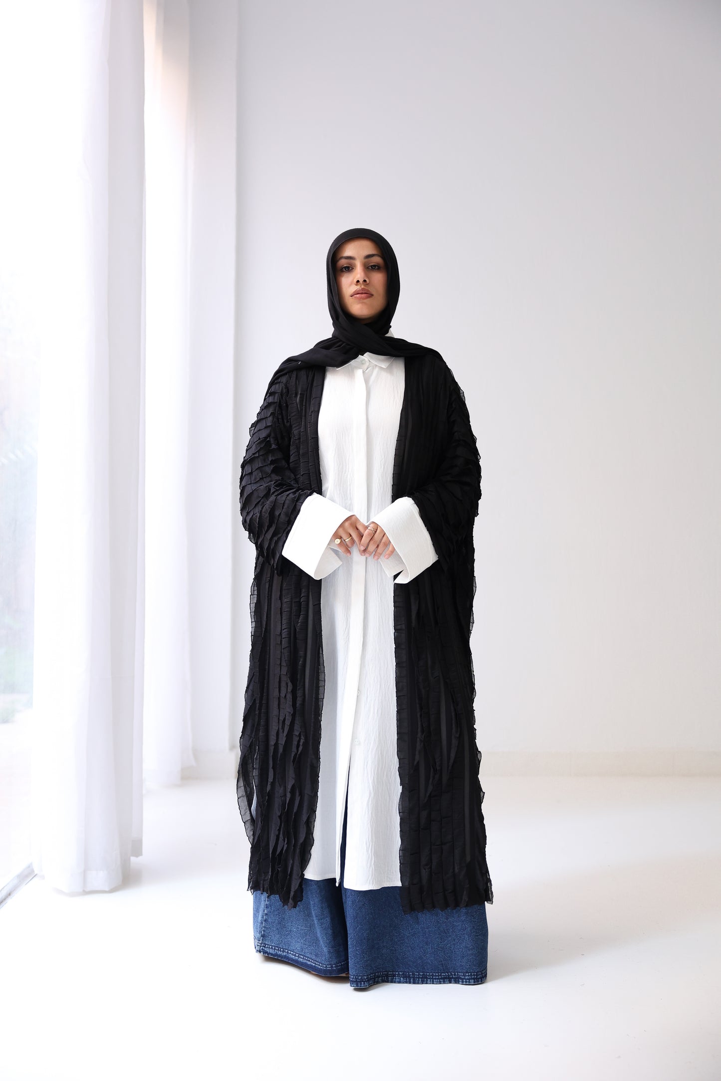 The Ruffle Edit - Black