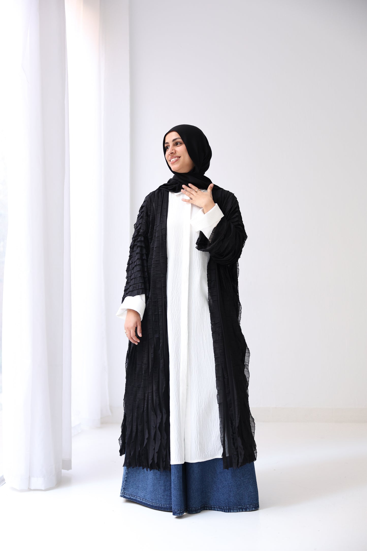 The Ruffle Edit - Black
