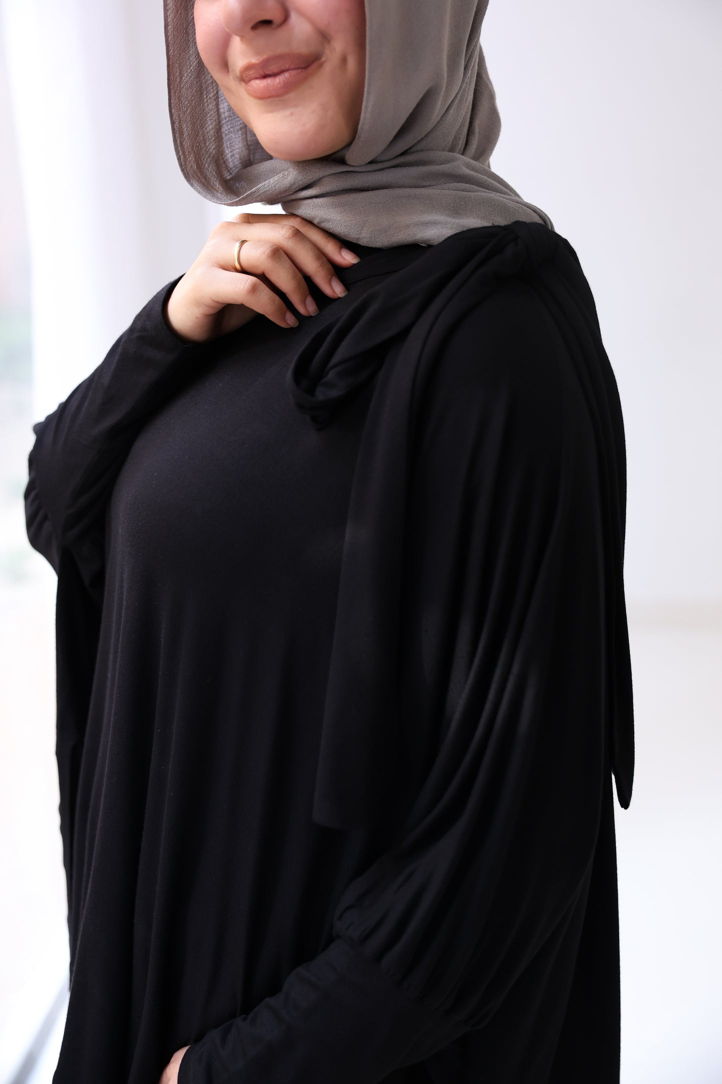 Belle Bow Tee - Black
