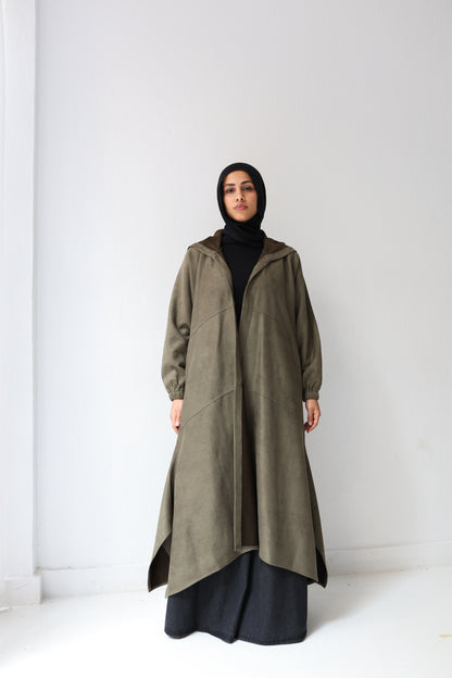 Cozy couture cardigan - Olive