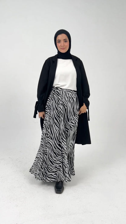 Pleats Perfection - Zebra