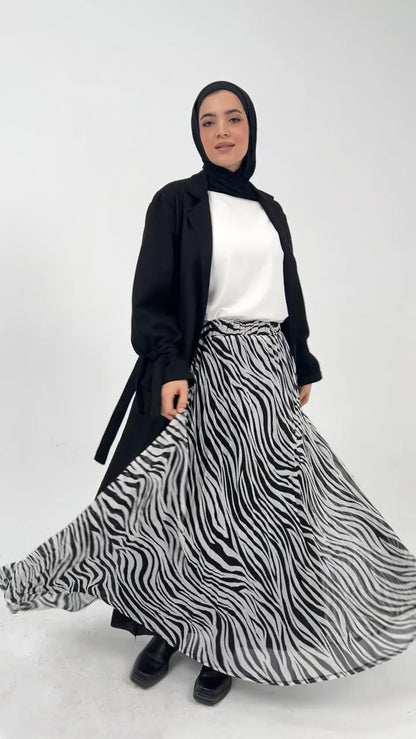 Pleats Perfection - Zebra