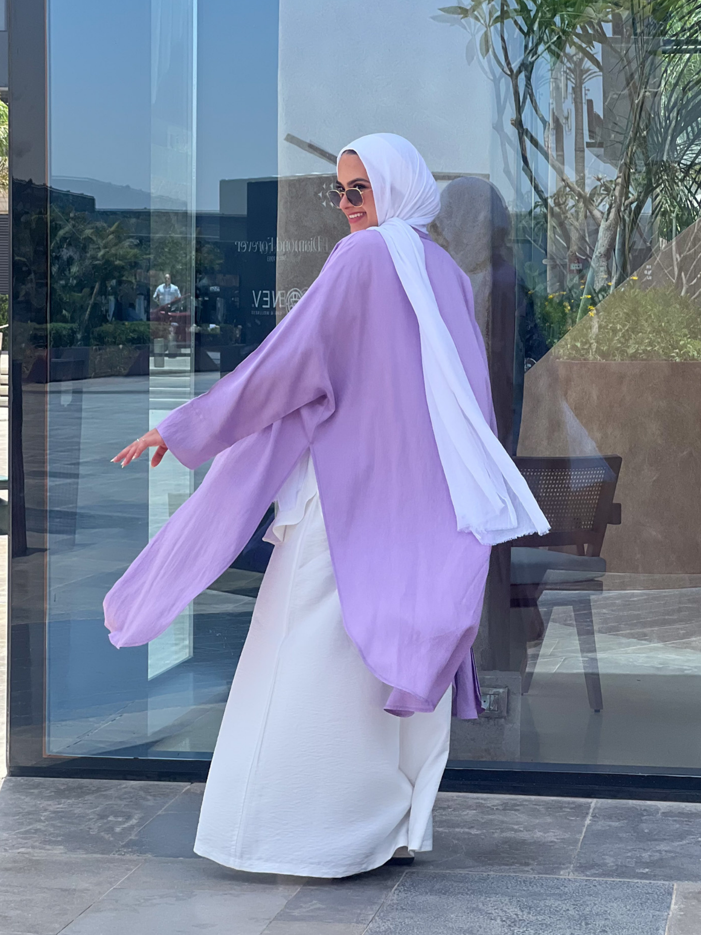 Casual Cascade- Lavender