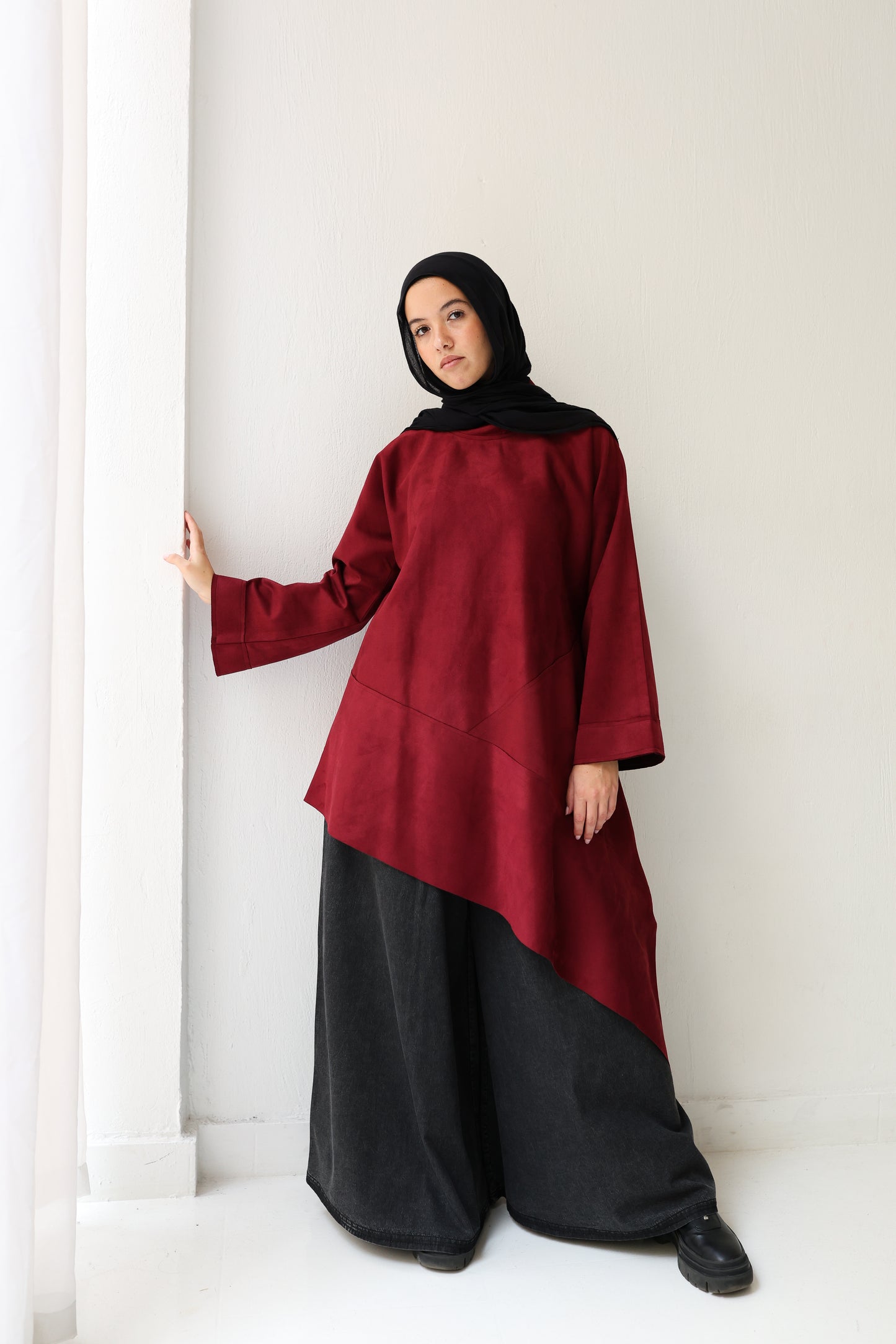 Timeless twist top - Burgundy