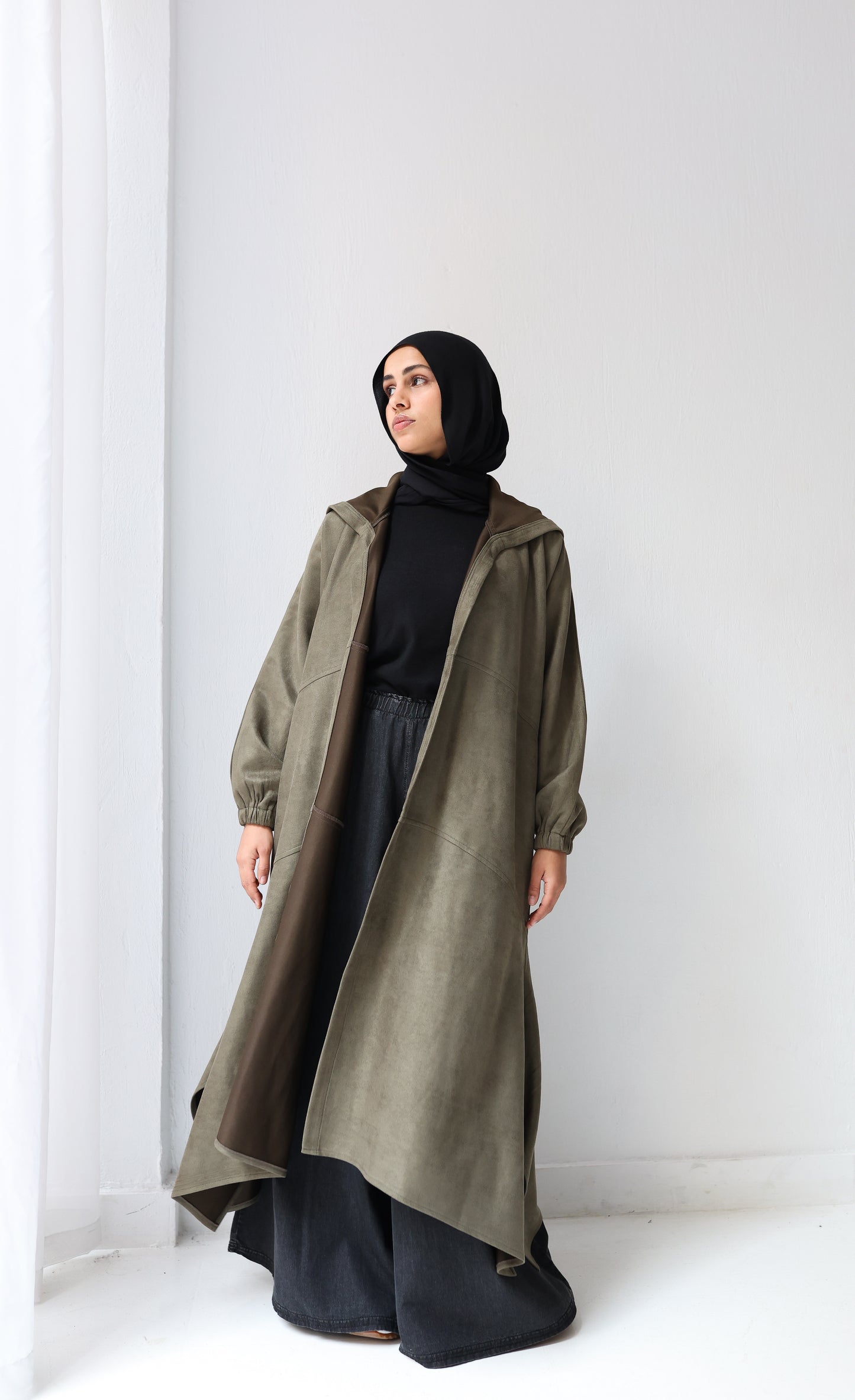 Cozy couture cardigan - Olive