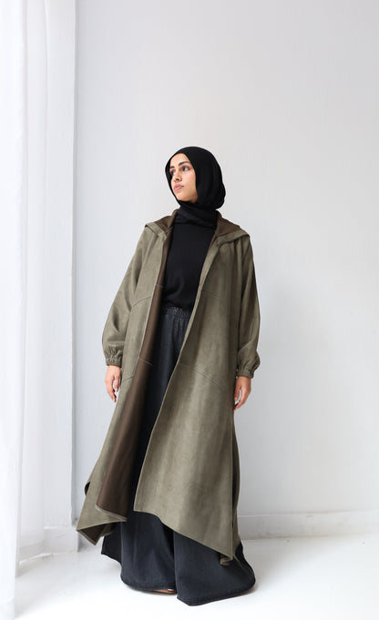 Cozy couture cardigan - Olive