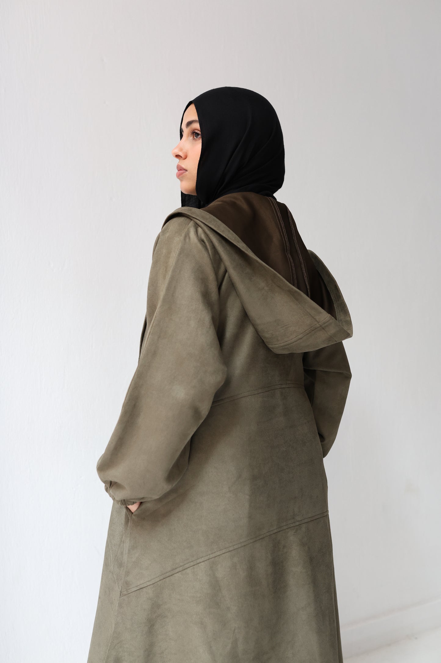 Cozy couture cardigan - Olive