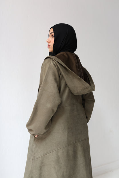 Cozy couture cardigan - Olive