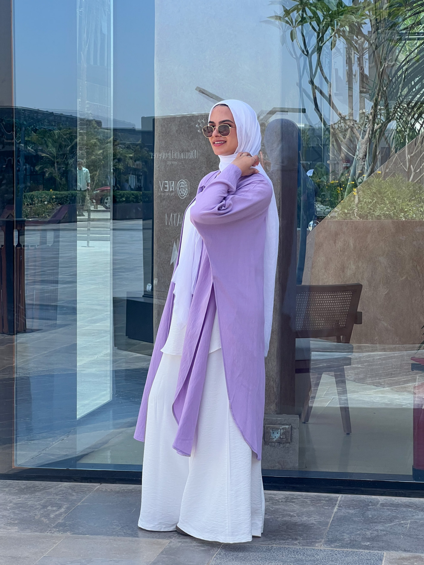 Casual Cascade- Lavender