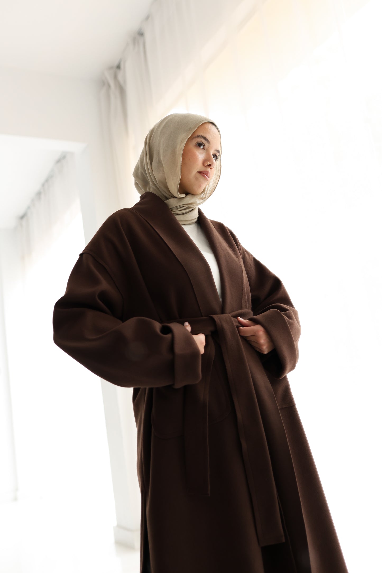 Humble Halo Coat - chocolate