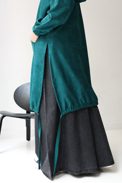 Bloom Hood Top - Green