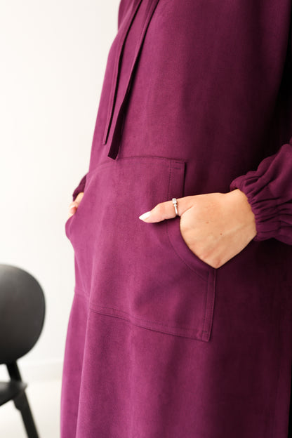 Bloom Hood Top - Purple