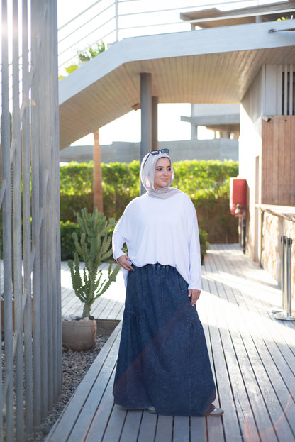 Fine Frills - Medium Blue