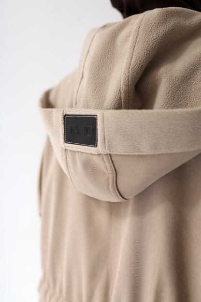 Cozy Cove Cardigan - café