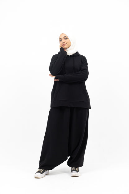 Comfy Casual Set - Black