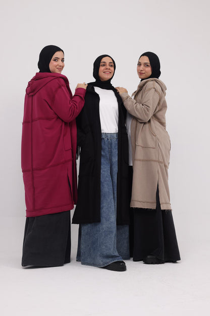 Casual Cuddle Cardigan - Black