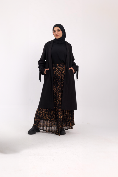 Pleats Perfection - Leopard