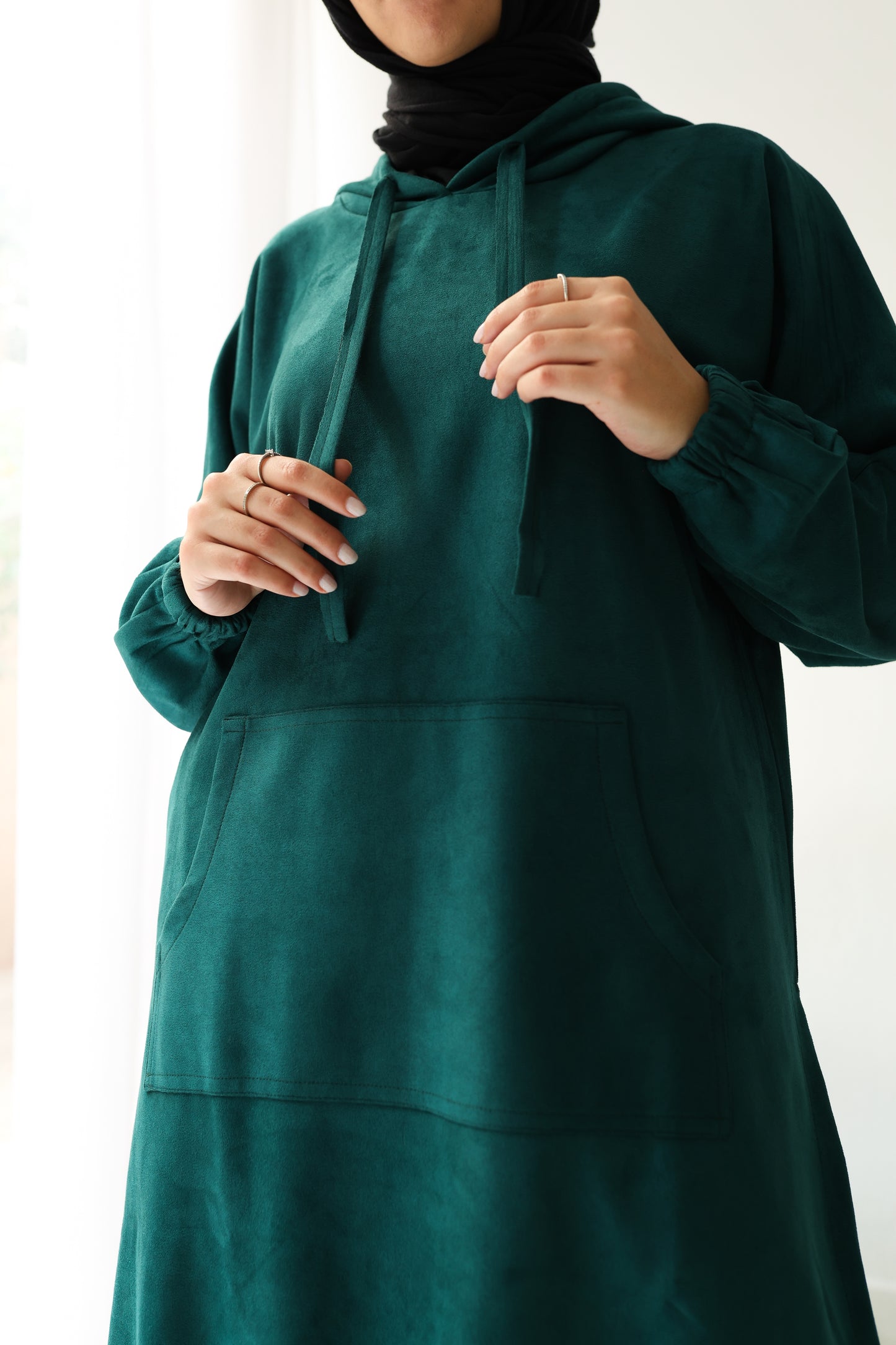 Bloom Hood Top - Green