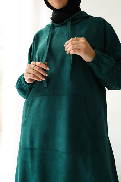 Bloom Hood Top - Green