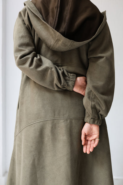 Cozy couture cardigan - Olive