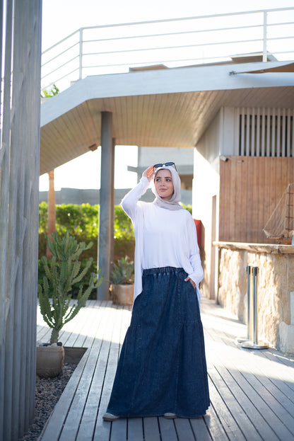 Fine Frills - Medium Blue