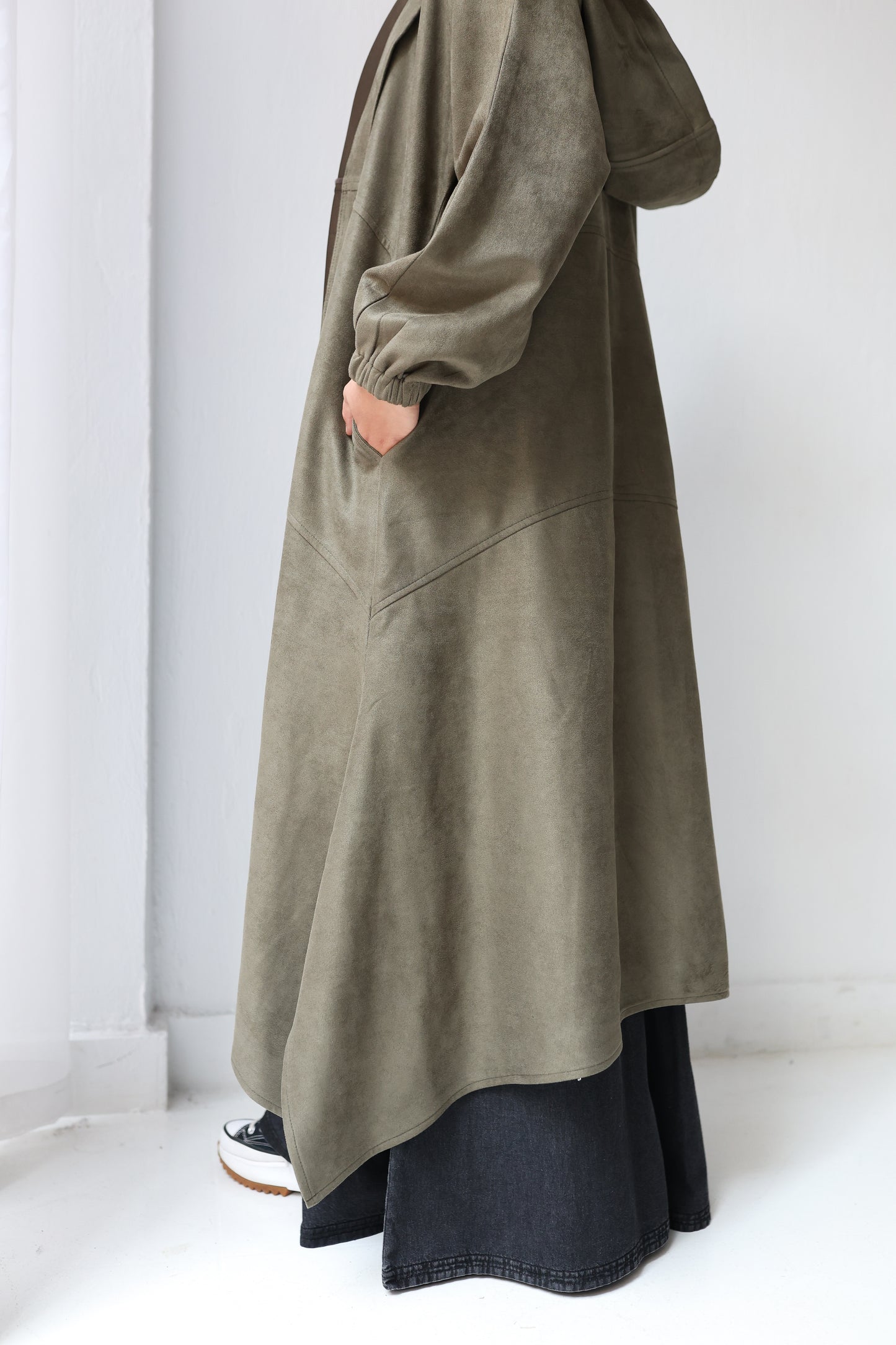 Cozy couture cardigan - Olive