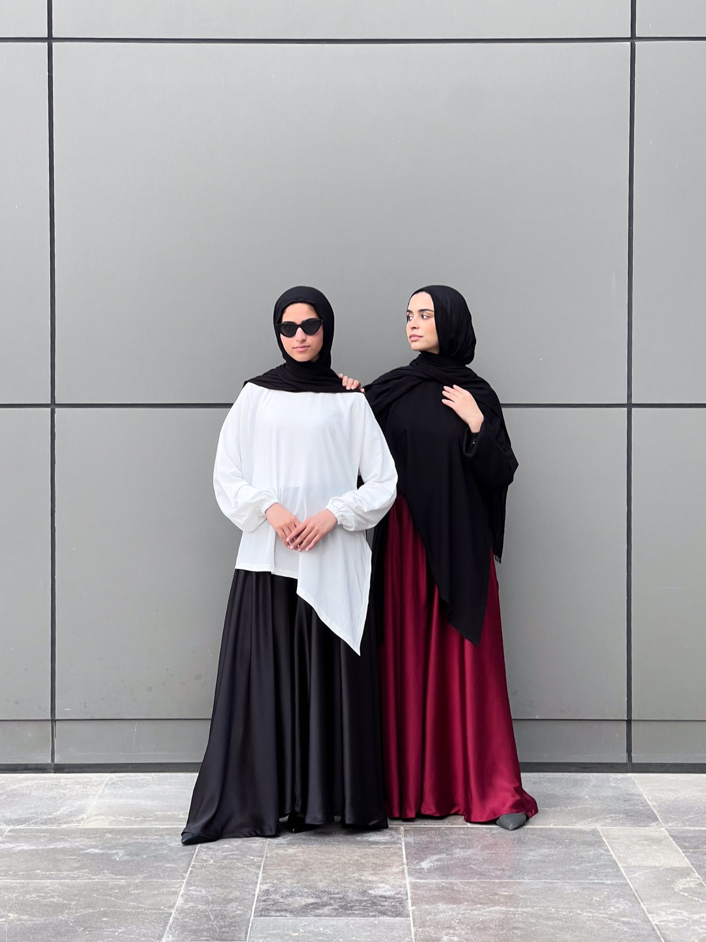 Silk Cloche Pants- Black