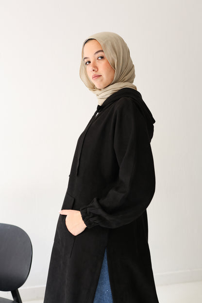 Bloom Hood Top - Black