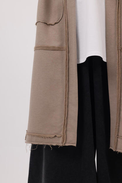 Casual Cuddle Cardigan - Beige