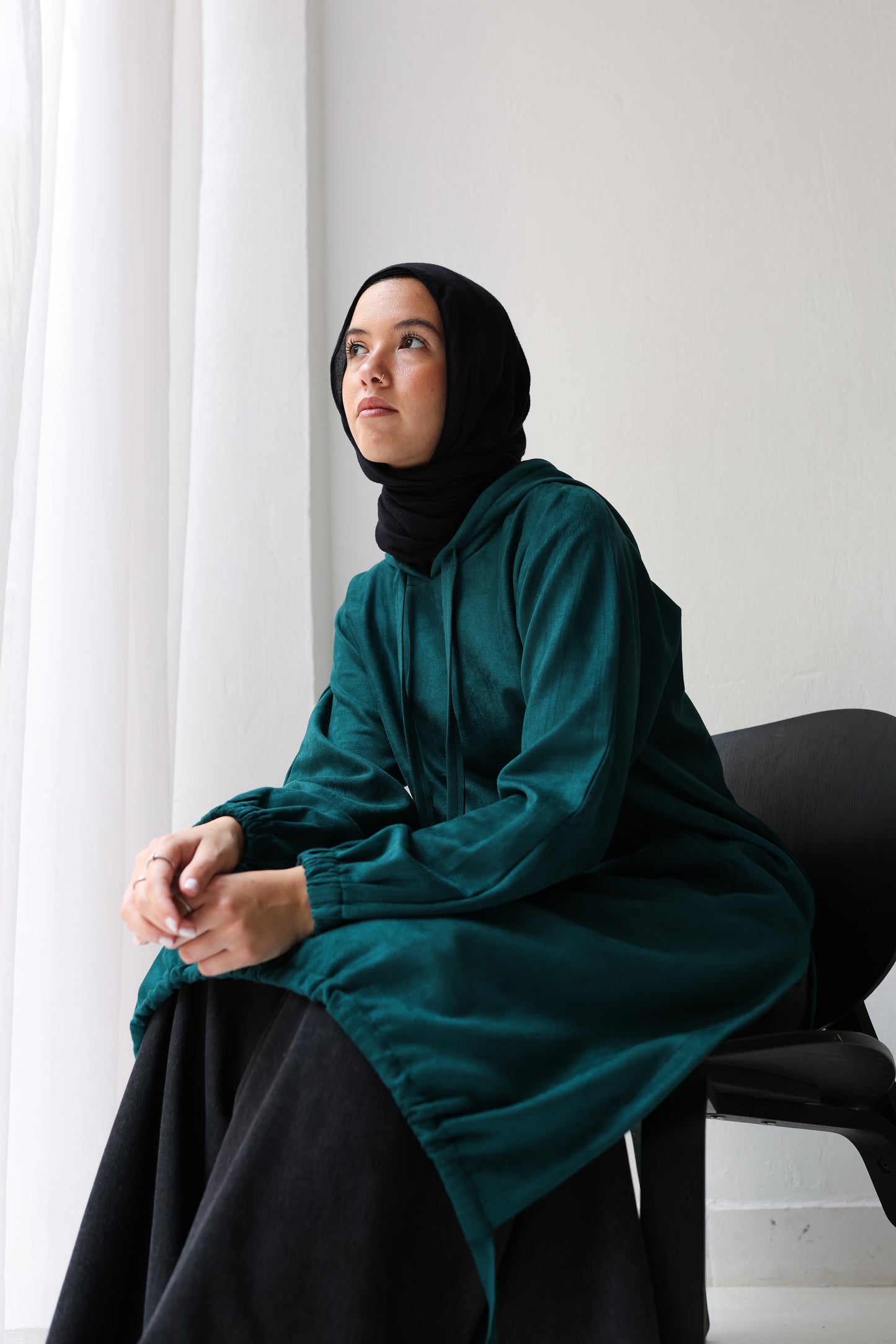 Bloom Hood Top - Green