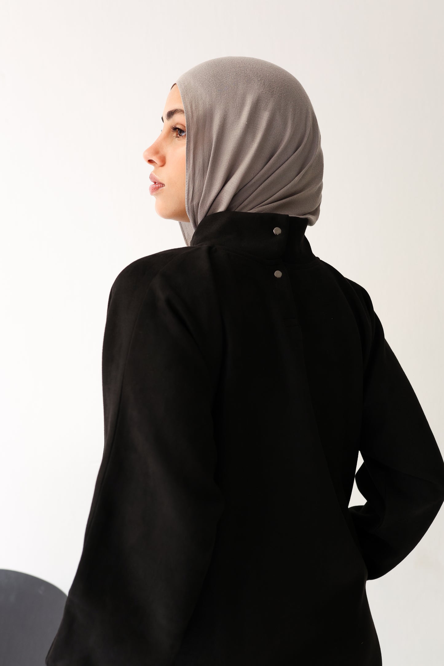 Edgy Pleats Top - Black