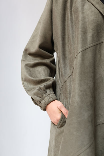 Cozy couture cardigan - Olive