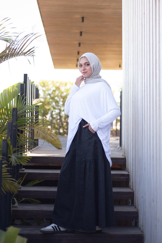 Fine Frills - Washed Black