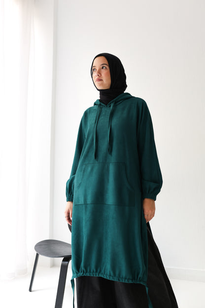 Bloom Hood Top - Green