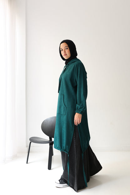 Bloom Hood Top - Green