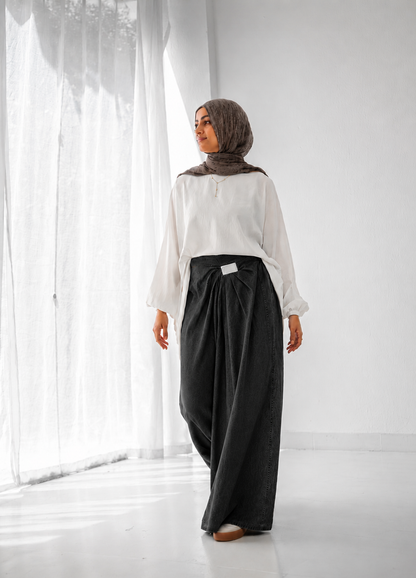 Denim Drape - Grey