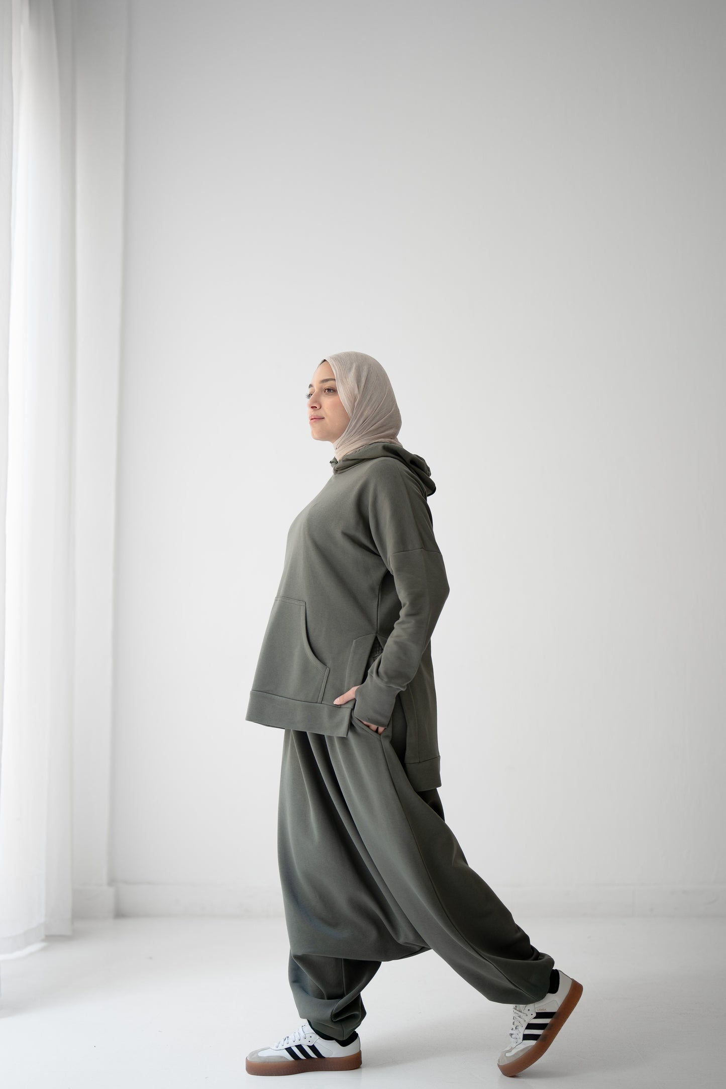 Comfy Casual Set - Olive