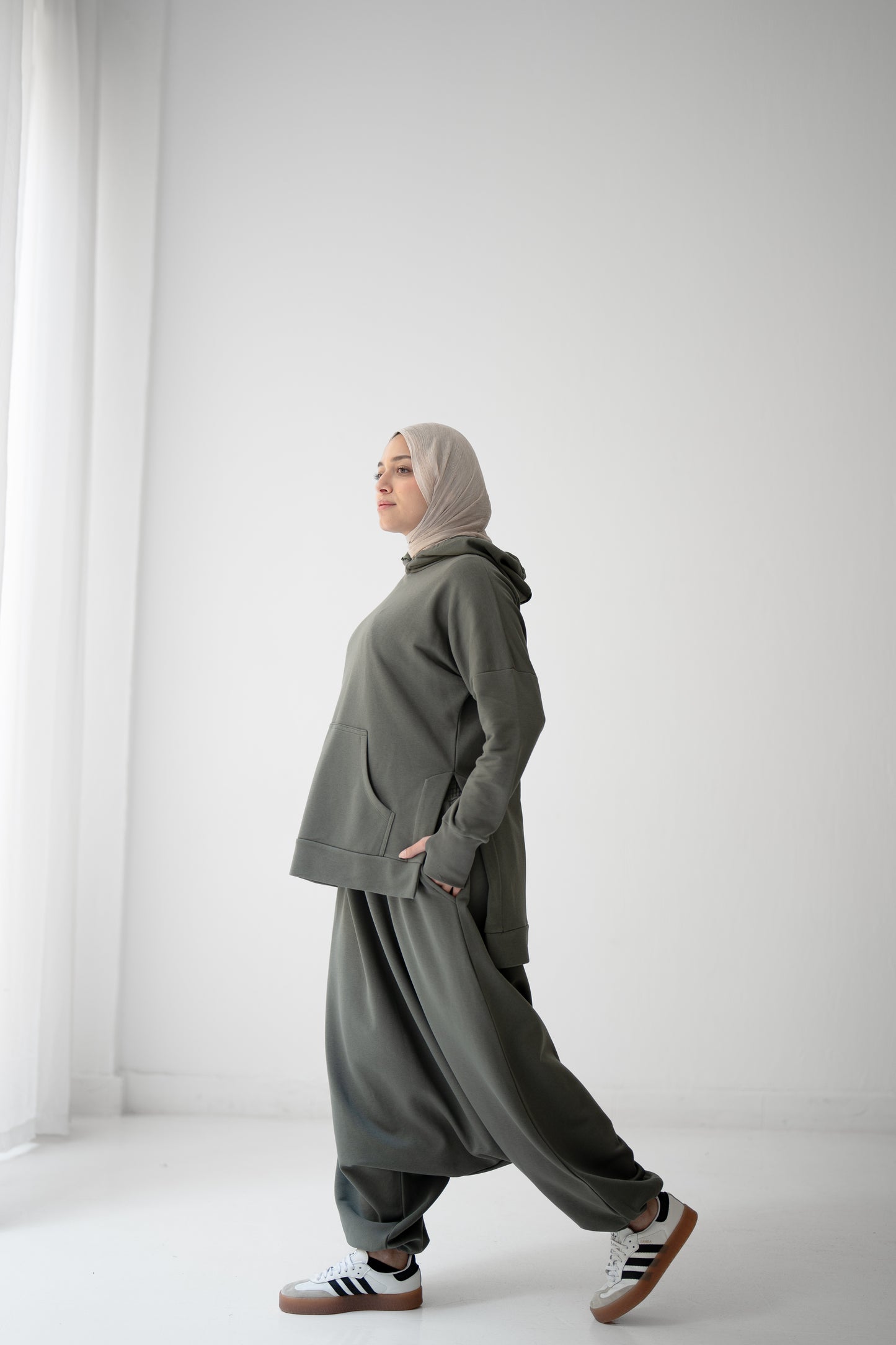 Comfy Casual Set - Olive