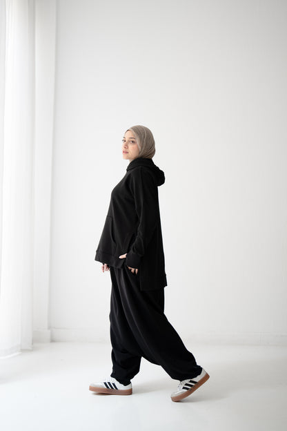 Comfy Casual Set - Black