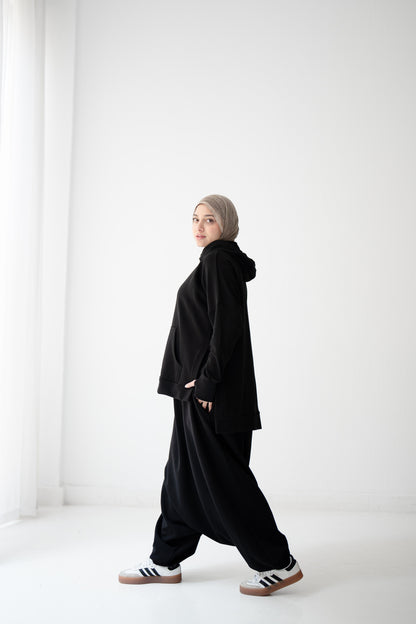 Comfy Casual Set - Black